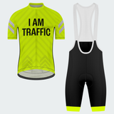 Men's I Am Traffic Reflective Sharrows Regular Fit Cycling Kit