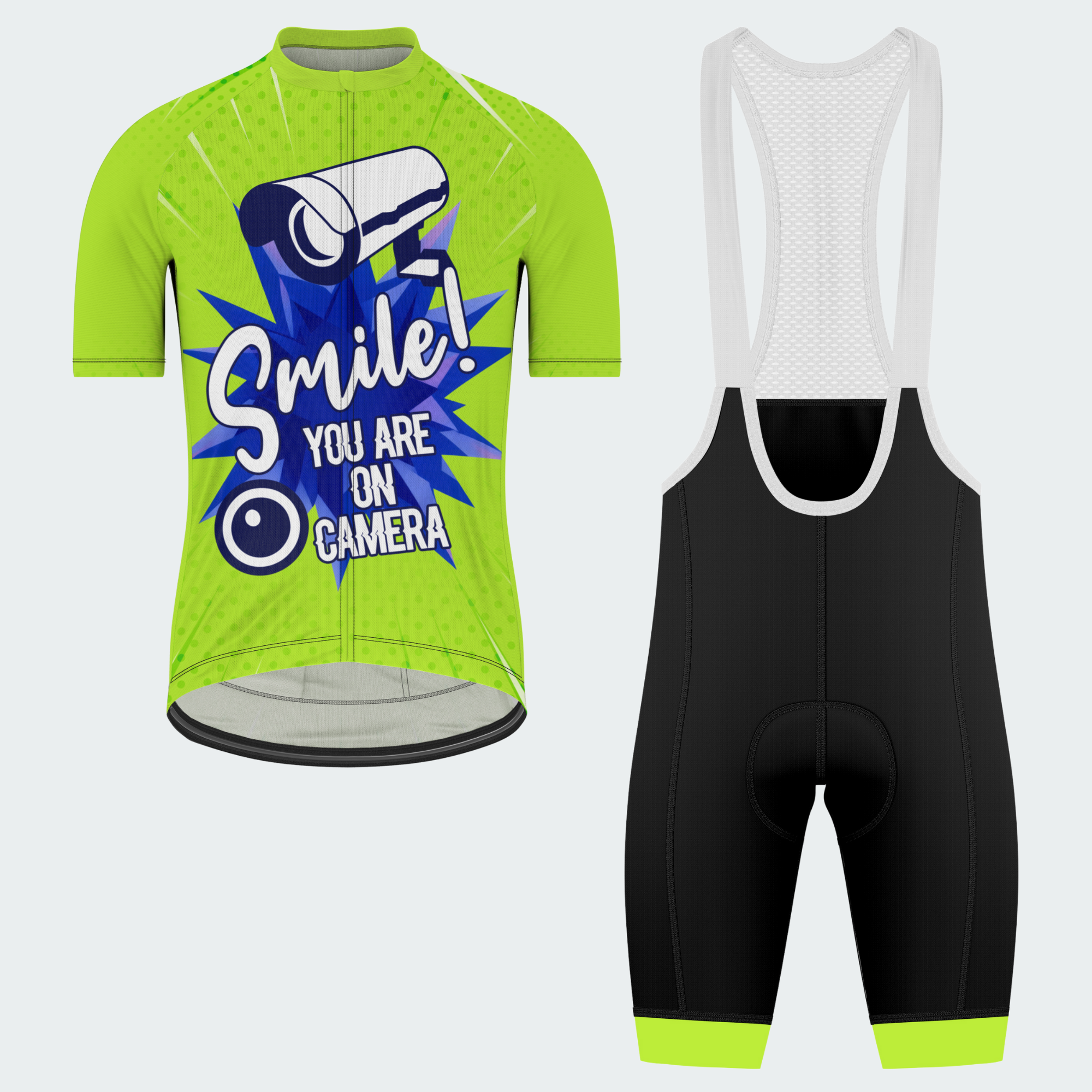 Men's You're On Camera Regular Fit Cycling Kit