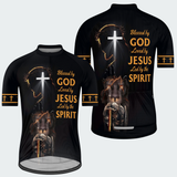 Men’s Blessed by God Christian Cycling Jersey