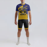 Men's Old Man Retirement Plan Regular Fit Cycling Kit