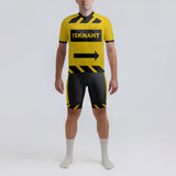 Men's 3 Feet Traffic Sign Regular Fit Cycling Kit