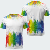 Men's Watercolor Splash TeeCra