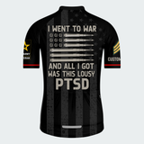 Men’s Personalized PTSD Veteran Cycling Jersey & Kit