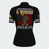 Women’s Personalized Army Female Veteran DD-214 Cycling Jersey & Kit