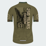 Men’s Veteran 250 Years of Freedom Military Cycling Jersey