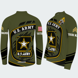 Men’s Personalized U.S. Army Veteran Tactical Star Cycling Jersey & Kit