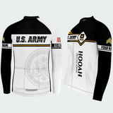 Men’s Personalized U.S. Army Hooah Proudly Served Cycling Jersey & Kit