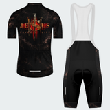 Men’s Jesus Saved My Life Christian Cycling Jersey