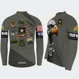 Men’s Personalized U.S. Army Veteran Gear Cycling Jersey & Kit