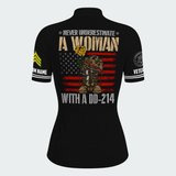 Women’s Personalized Army Female Veteran DD-214 Cycling Jersey & Kit