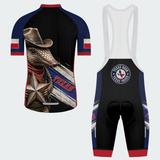 Men’s Personalized Texas Cowboy Armadillo Regular Fit Cycling Jersey & Kit