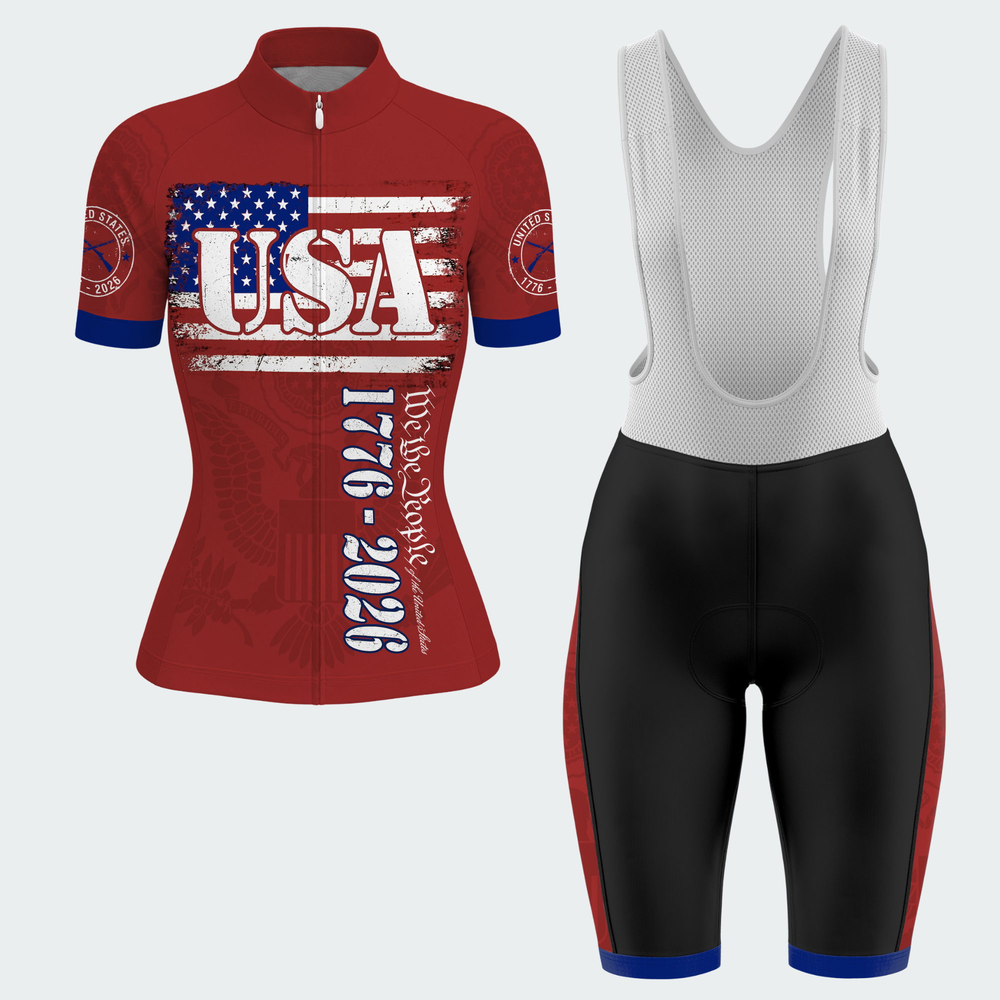 Women's USA Heritage 1776–2026 We The People Cycling Jersey & Kit