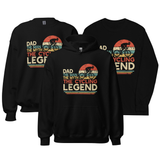 Men's Dad The Cycling Legend Tops