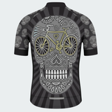Men’s Born to Ride Skull Regular Fit Cycling Jersey