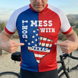 Men’s Don’t Mess with Texas Regular Fit Cycling Jersey