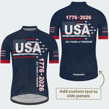 Men’s USA 250 Years Anniversary Fighter Jets Cycling Jersey