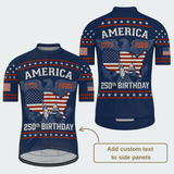Men’s America 250th Birthday USA Map Cycling Jersey & Kit