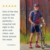 Men’s California Grizzly Spirit Regular Fit Cycling Kit
