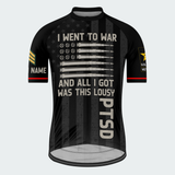 Men’s Personalized PTSD Veteran Cycling Jersey & Kit
