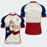 Men’s Texas Capitol Regular Fit Cycling Jersey