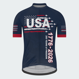 Men’s USA 250 Years Anniversary Fighter Jets Cycling Jersey