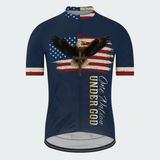 Men’s One Nation Under God Patriotic Cycling Jersey