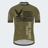 Men’s Veteran 250 Years of Freedom Military Cycling Jersey
