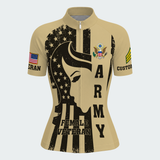 Women’s Personalized Army Female Veteran Cycling Jersey & Kit
