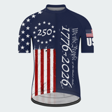 Men’s 250 Years of Freedom Patriotic Cycling Jersey