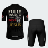 Fully Vaccinated by the Blood of Jesus Cycling Jersey