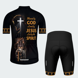 Men’s Blessed by God Christian Cycling Jersey