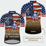 Men’s God Bless America 250 Years of Freedom Cycling Jersey & Kit