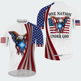 Men’s One Nation Under God Faith & Freedom Regular Fit Cycling Kit