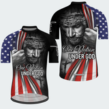 Men’s One Nation Under God Faith Tribute Regular Fit Cycling Kit