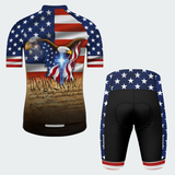 Men’s God Bless America 250 Years of Freedom Cycling Jersey & Kit