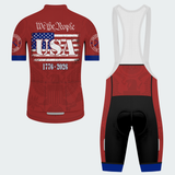 Men’s 1776–2026 We The People of The United States Cycling Jersey & Kit