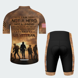 Men’s I Am Not a Hero US Veteran Cycling Jersey & Kit