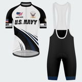 Men’s Personalized U.S. Navy Proudly Served Cycling Jersey & Kit