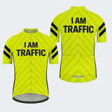 Men’s I Am Traffic Regular Fit Cycling Jersey