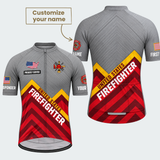 Men Personalized United States Firefighter Emblem Cycling Jersey & Kit — short sleeve jersey — featured image