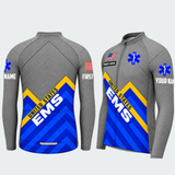Men Personalized United States EMS Responder Cycling Jersey & Kit — long sleeve cycling kit — featured image
