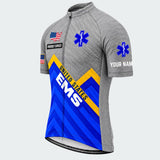 Men Personalized United States EMS Responder Cycling Jersey & Kit — short sleeve jersey — image 04