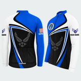 Men's Personalized United States Air Force Veteran Cycling Jersey & Kit — long sleeve cycling kit — featured image