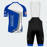 Men's Personalized U.S. Air Force Thunder Cycling Jersey & Kit — short sleeve bib shorts kit — image 02