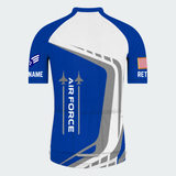Men's Personalized U.S. Air Force Thunder Cycling Jersey & Kit — short sleeve jersey — image 03