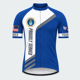 Men's Personalized United States Air Force Proudly Served Cycling Jersey & Kit — short sleeve jersey — image 02