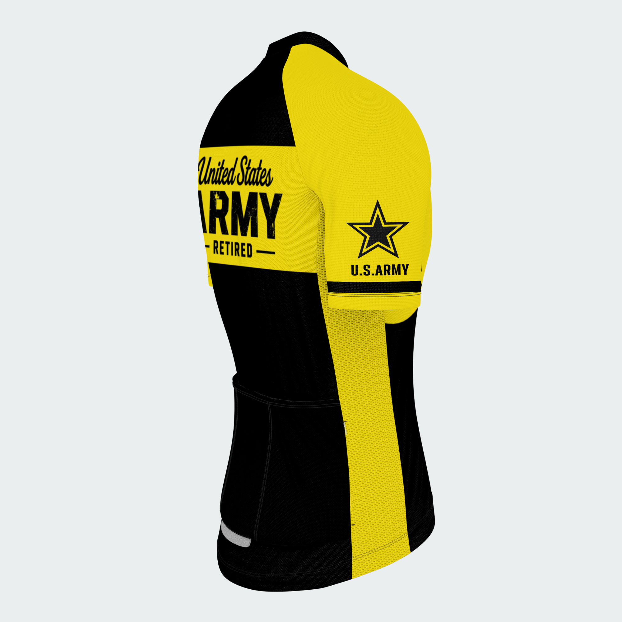 Men's Personalized United States Army Stripes Cycling Jersey & Kit — short sleeve jersey — image 05