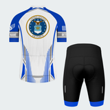 Men's Personalized United States Air Force Rider Cycling Jersey & Kit — short sleeve shorts kit — image 02