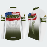 Men's Personalized U.S. Army Defender Cycling Jersey & Kit — long sleeve cycling kit — featured image