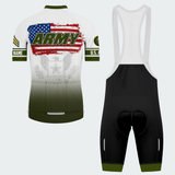Men's Personalized U.S. Army Defender Cycling Jersey & Kit — short sleeve bib shorts kit — image 02